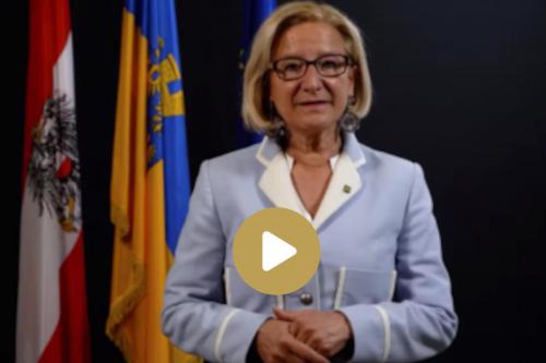 VIDEO: Videobotschaft von LH Johanna Mikl-Leitner an den Wirtschaftsclub Baden