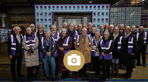 FOTOGALERIE: Exkursion beim Nachhaltigkeits-Vorzeigebetrieb Vöslauer - Wirtschaftsclub Baden
