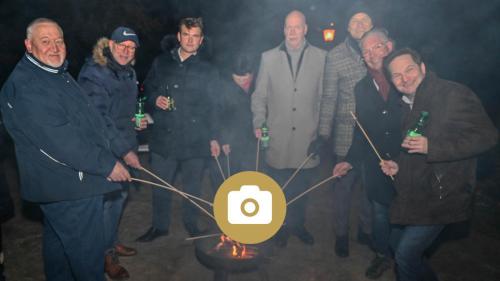 FOTOGALERIE: Adventempfang und Würstelgrillen im Kurpark